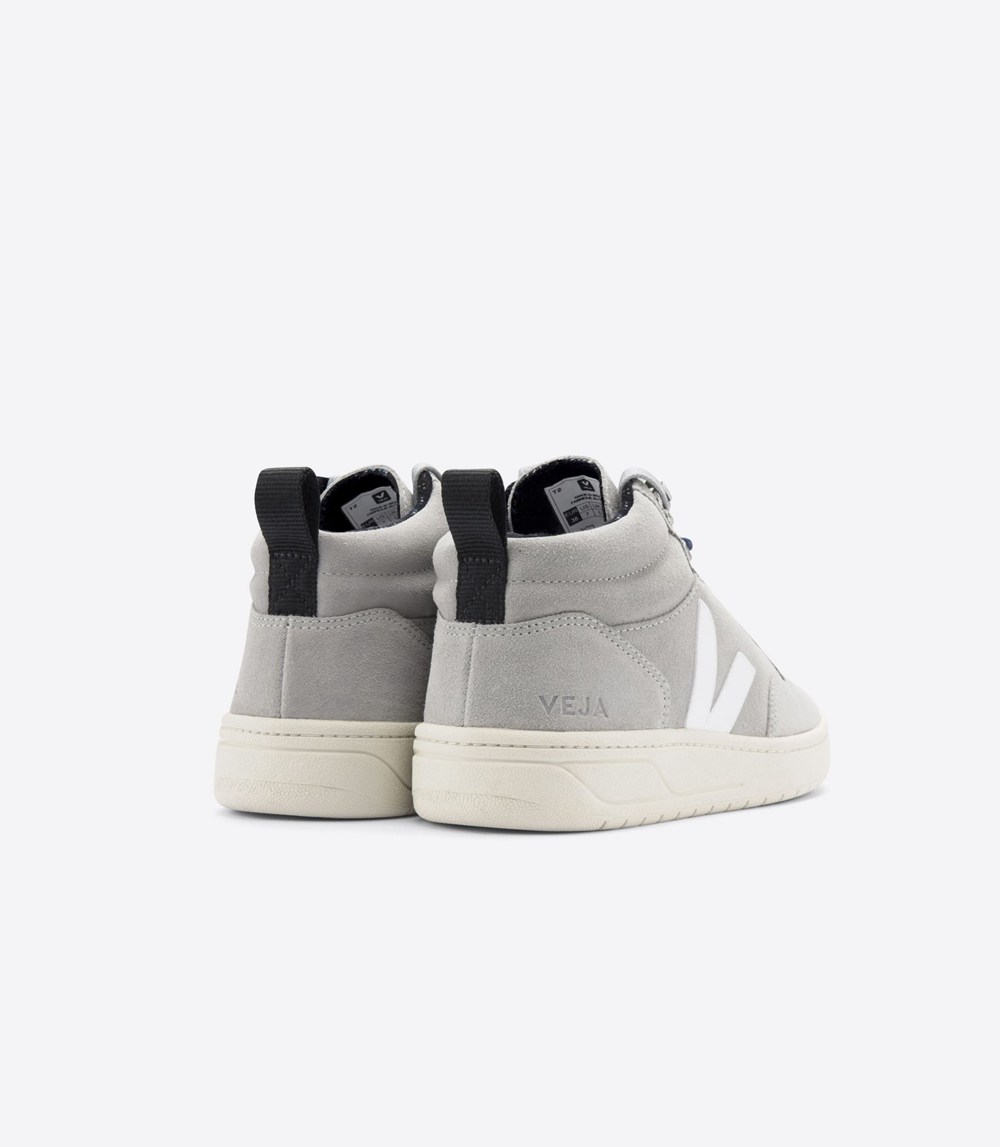 Veja Sneakers Womens - Roraima Suede - Grey/White - 8750DKATE